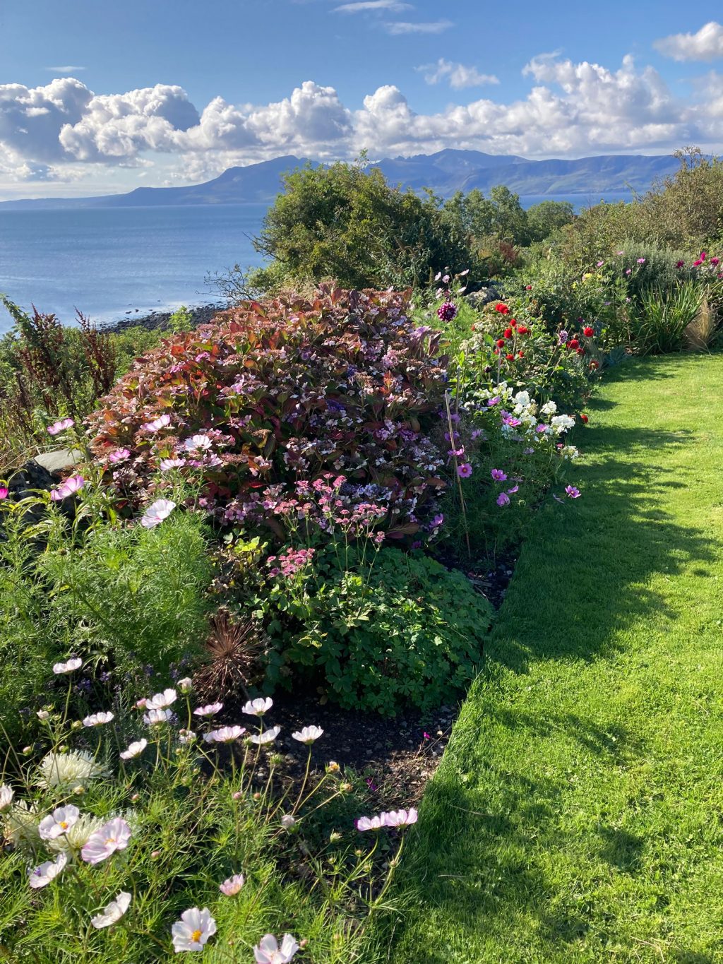 Garden in Isle of Bute, Scotland